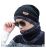 Alexvyan 1 Set Snow Proof (Inside Fur) Unisex Woolen Beanie Cap with Scarf for Men Women Girl Boy Warm and Soft-2020